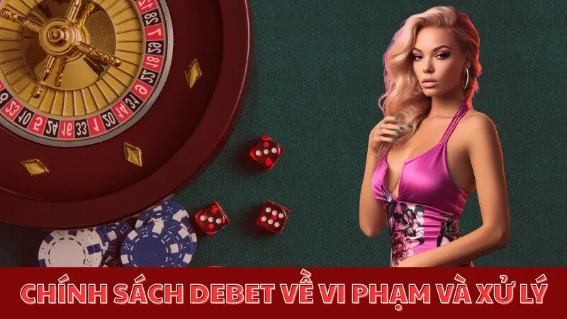 Chính sách Debet về vi phạm và xử lý